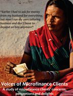 A Study of Microfinance Clients’ Concerns, Perceptions and Delights